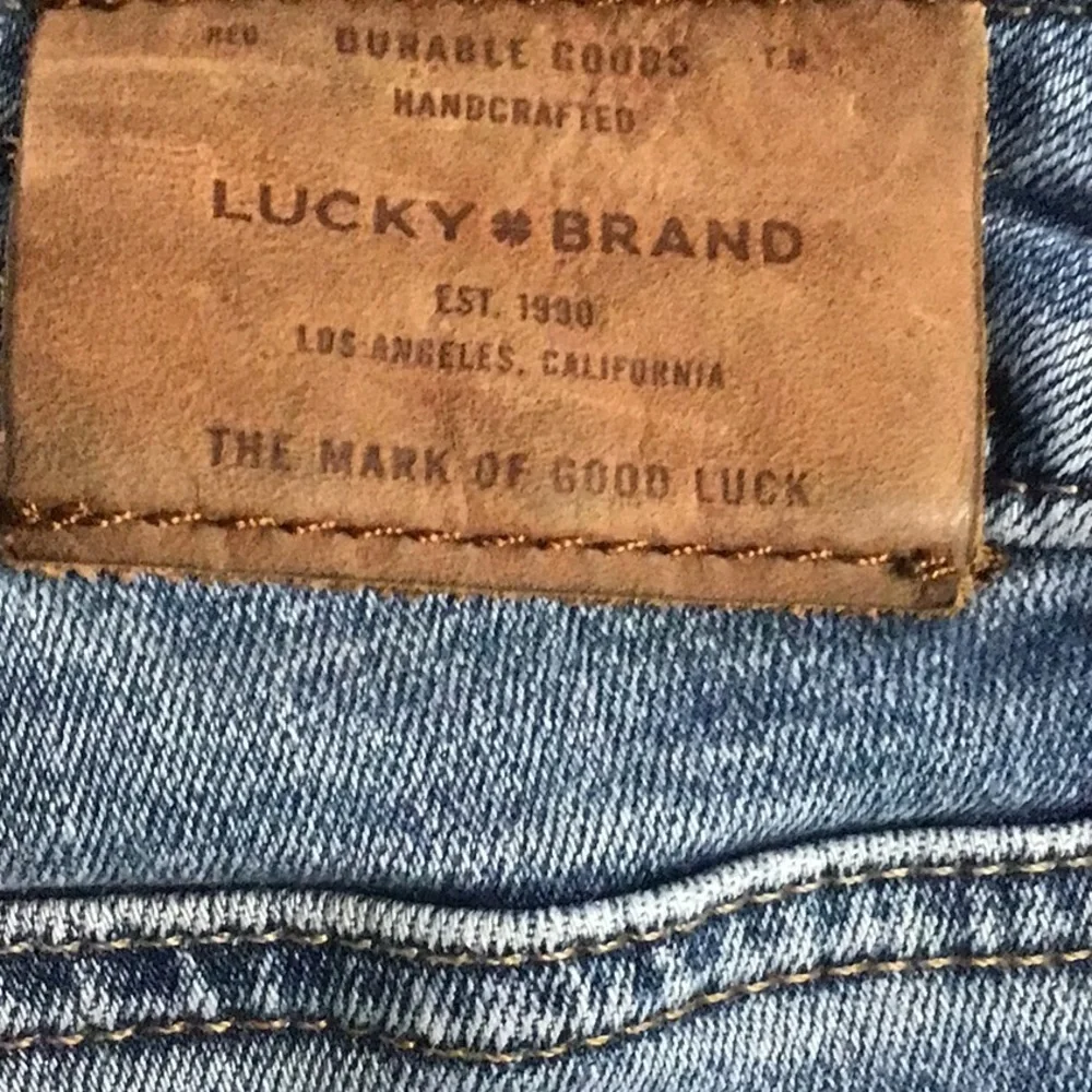 Lolita Super Skinny w/25" Inseam🍀Low Rise Lucky Brand Denim Jeans sac906 - Picture 5 of 8